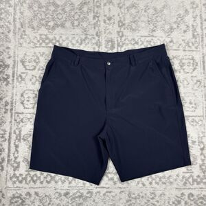 Foot Joy Performance Golf Shorts Navy Blue Mens Stretch Beach Size 40